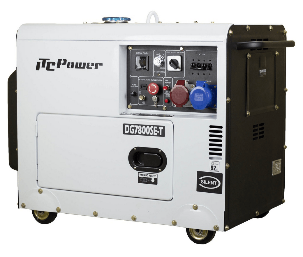 Generatore ITC POWER DG7800SE-T 7.8Kva Trifase